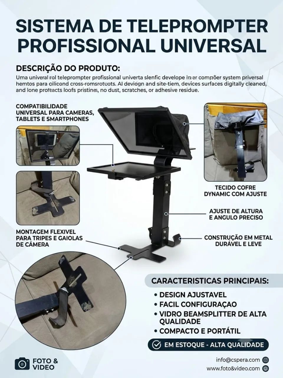 Tele prompter 