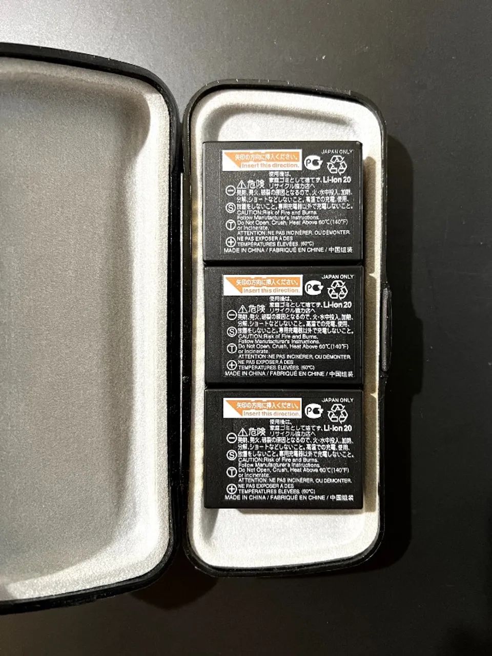 Lote 3 Fujifilm Np-w126s Originais (2 Novas E Uma Pouco Uso)