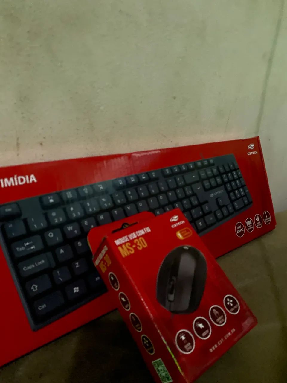 Vende se kit teclado + mouse cbtech