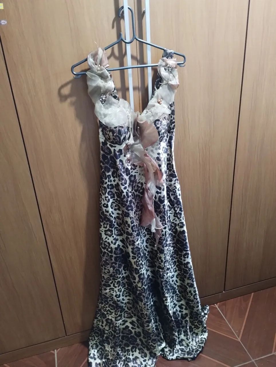Vestido festa - Onça 