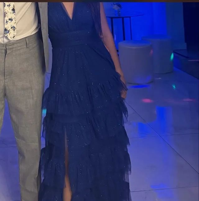 Vestido Festa Azul - Foto 3
