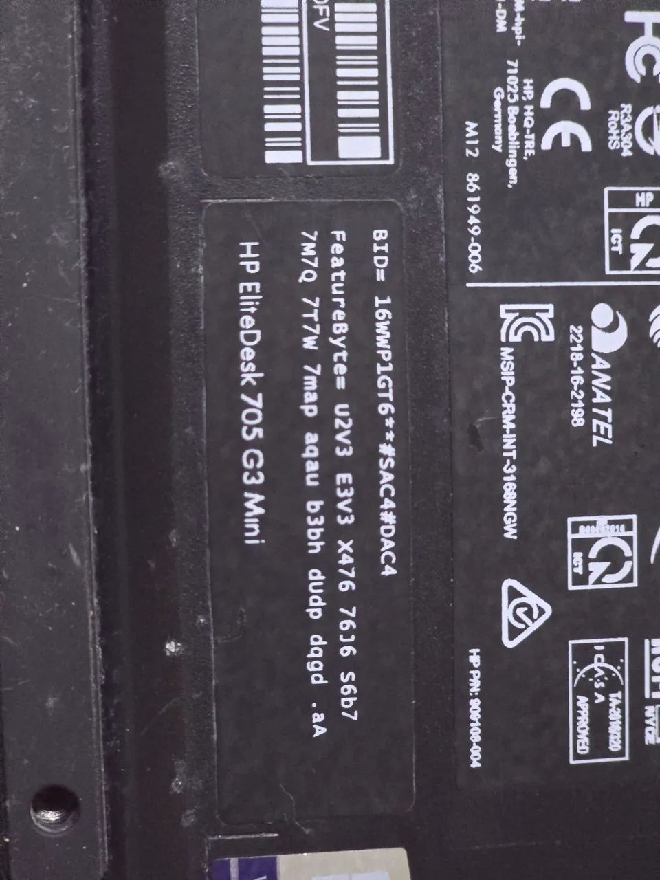 HP EliteDesk 705 G3 ? Potência compacta para o dia a dia - Foto 3