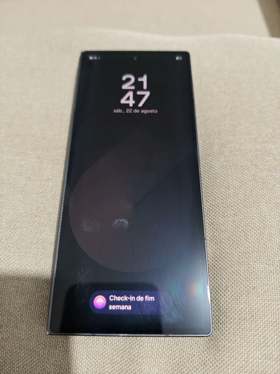 Galaxy Z FOLD 6 - Caixa e nota fiscal