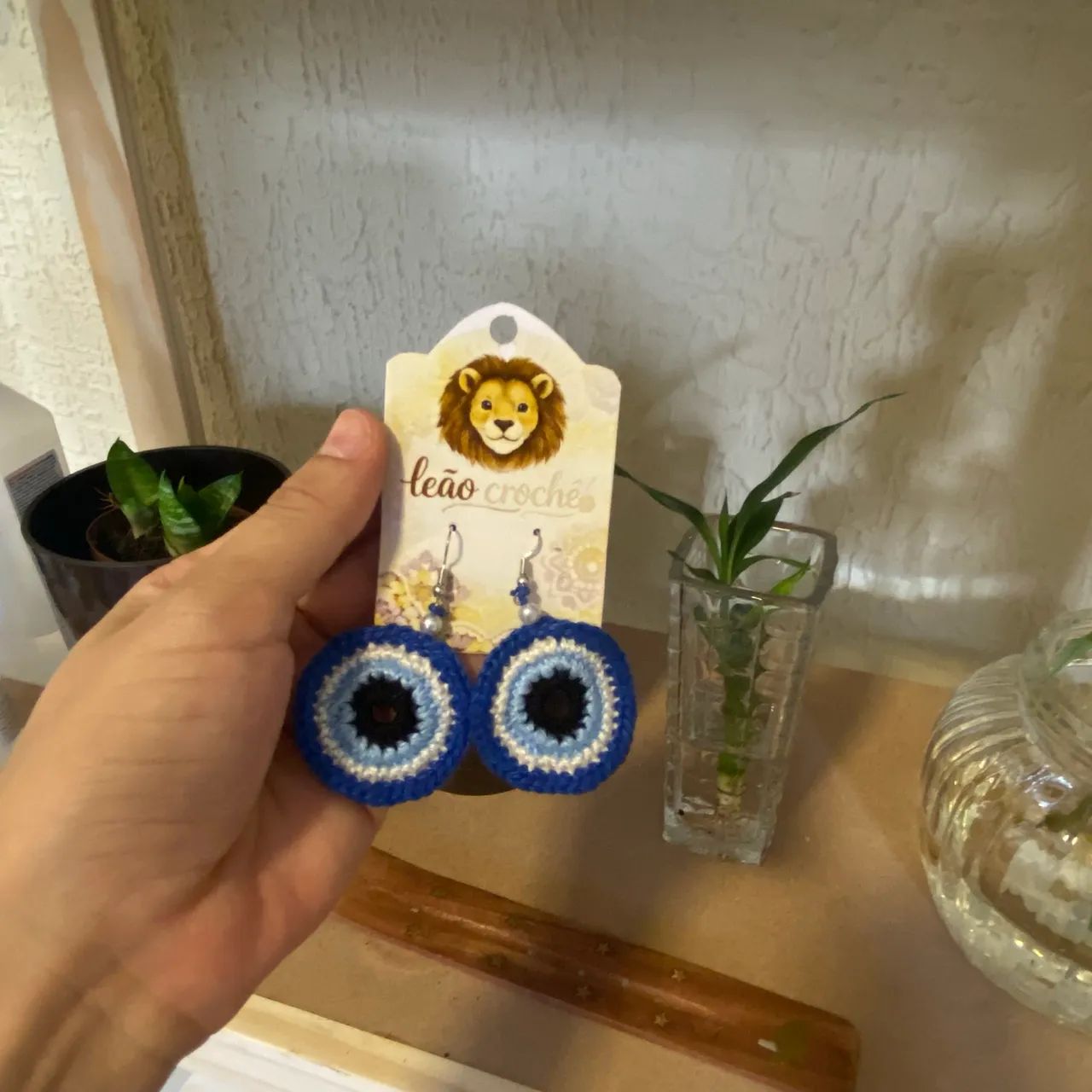 Brincos de crochê  - Foto 5