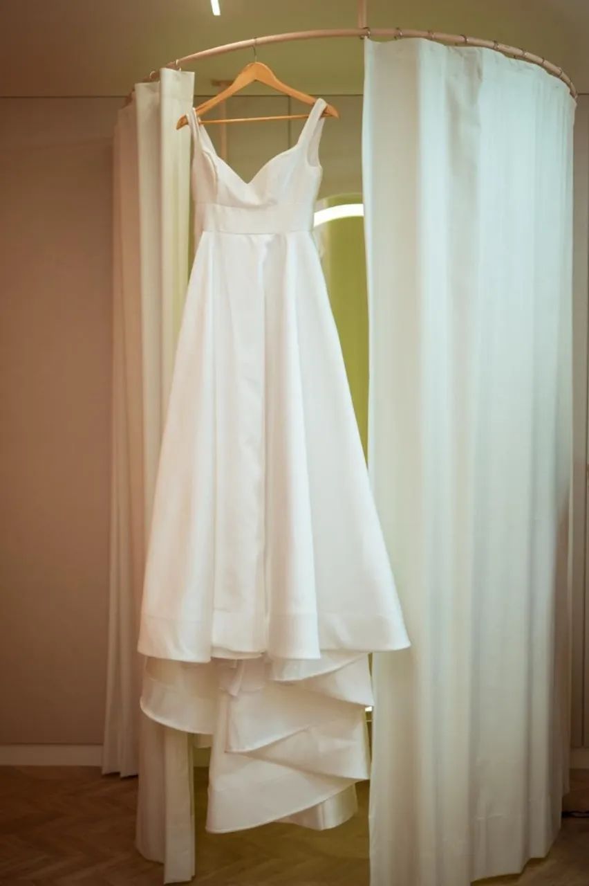 Vestido de noiva tecido acetinado  - Foto 4