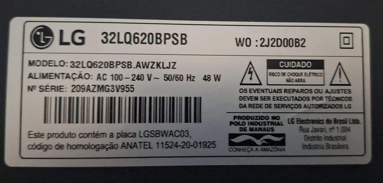 TV smart 32' LED + suporte articulado  - Foto 4