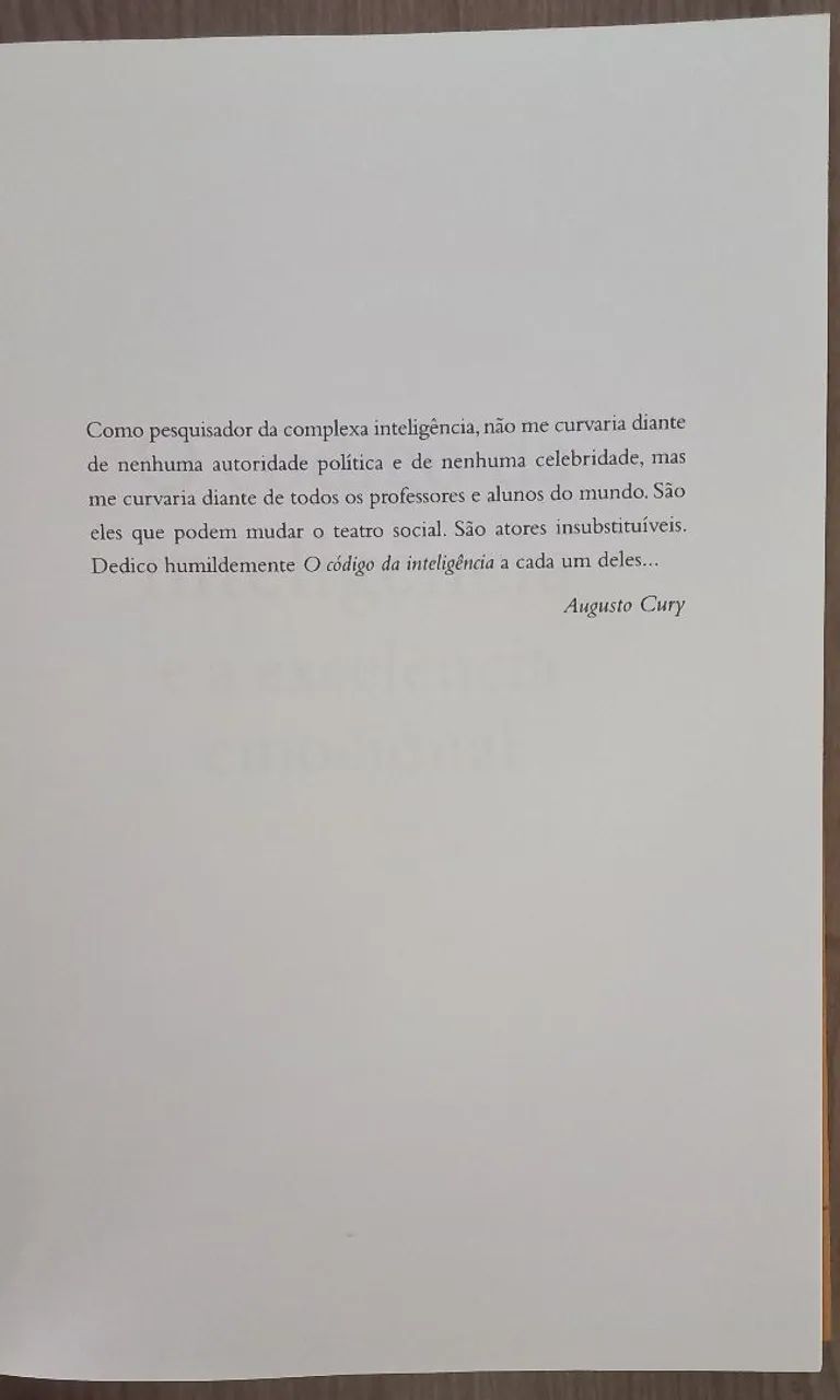 LIVRO AUGUSTO CURY - Foto 4