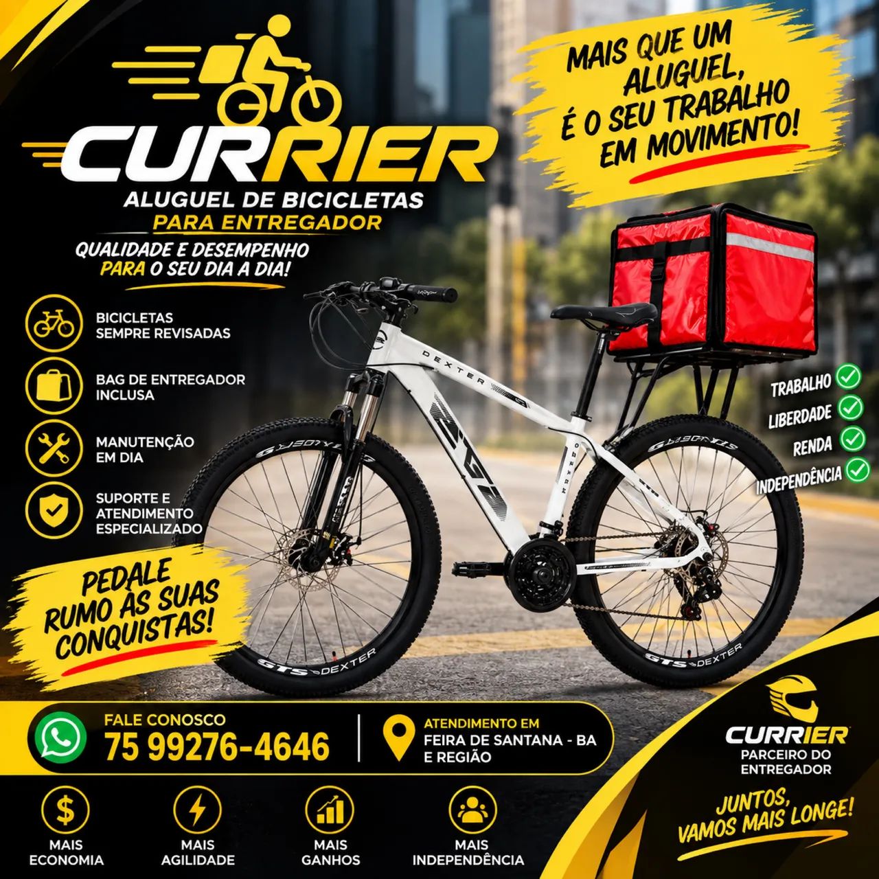 Aluguel de bicicleta 