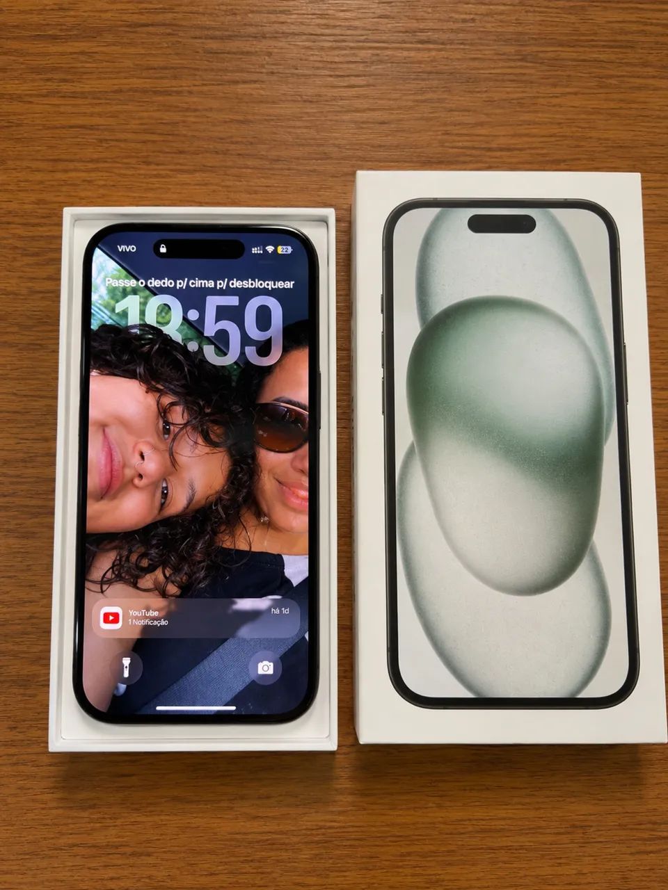 iPhone 15 Preto - 256 GB - Foto 3