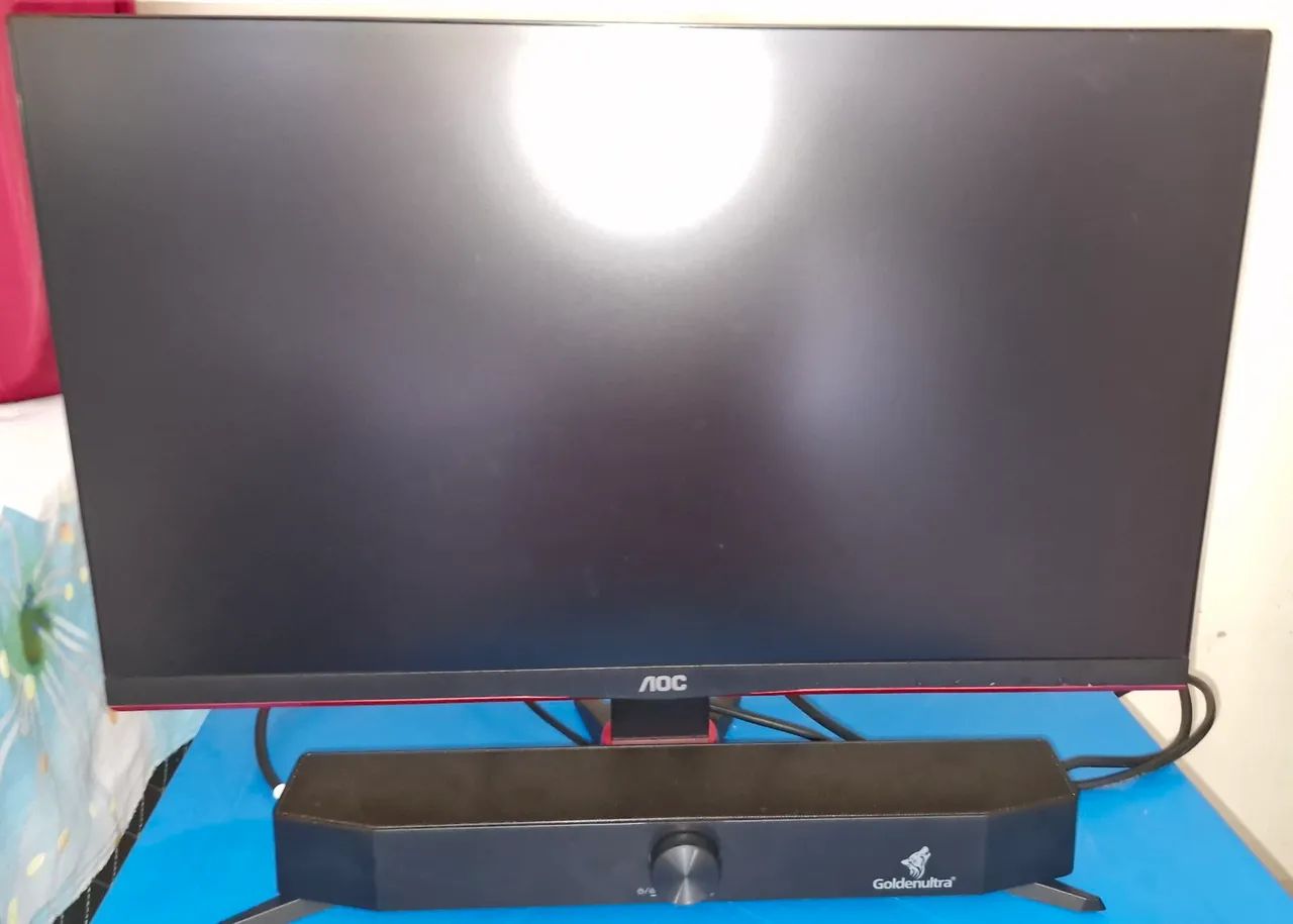 Monitor AOC 24 polegadas fullHD 75Hz - Foto 2