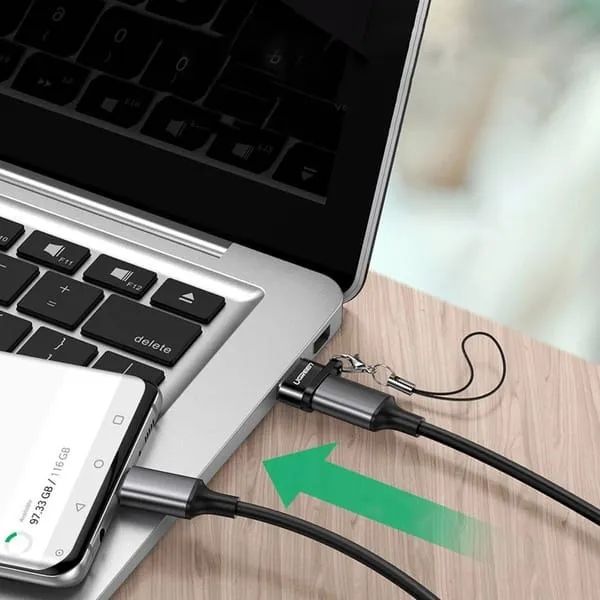 Adaptador Ugreen Usb P/ Usb-c 2.0 - Us280 *ENTREGA GRÁTIS* - Foto 4