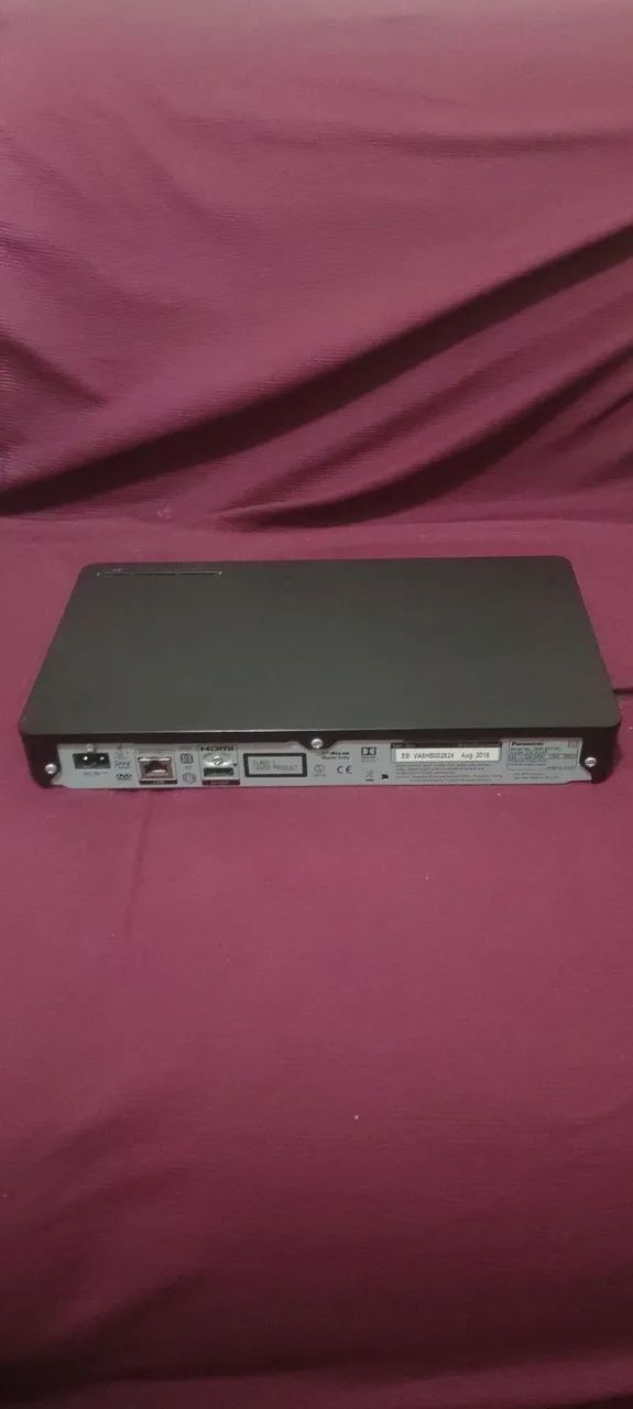  BLURAY PLAYER 4K UPSCALING 3D PANASONIC DMP-BDT180 (NÃO FAÇO ENVIO)!!!!!!!  - Foto 2