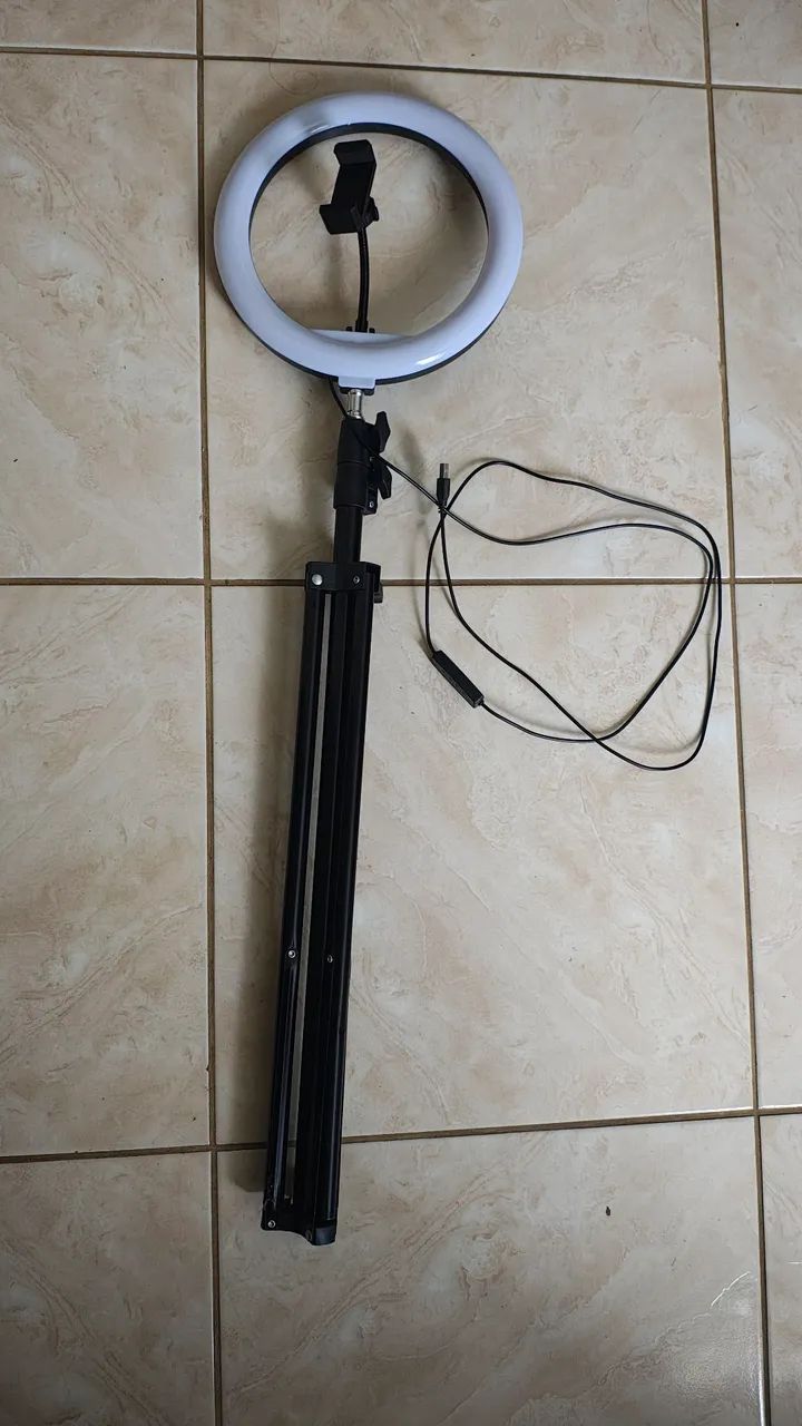 Iluminador de LED Ring Light - 10 polegadas (26 cm) - Foto 2