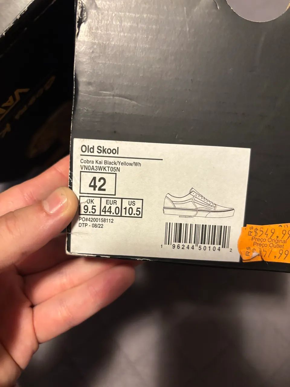Vans Old Skool Cobra Kai - Edição Especial - Foto 3