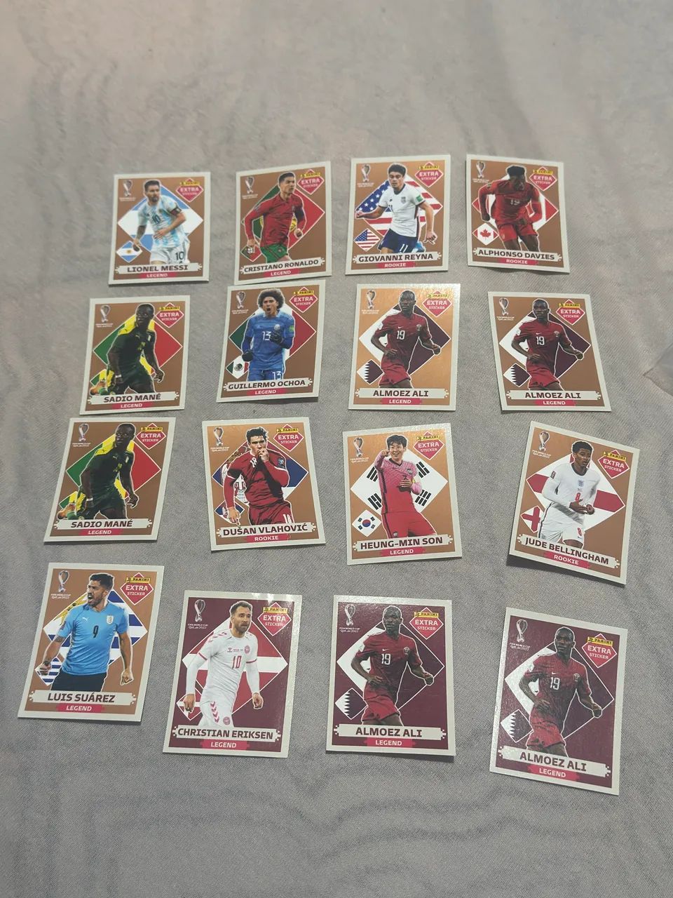 Figurinhas Legends