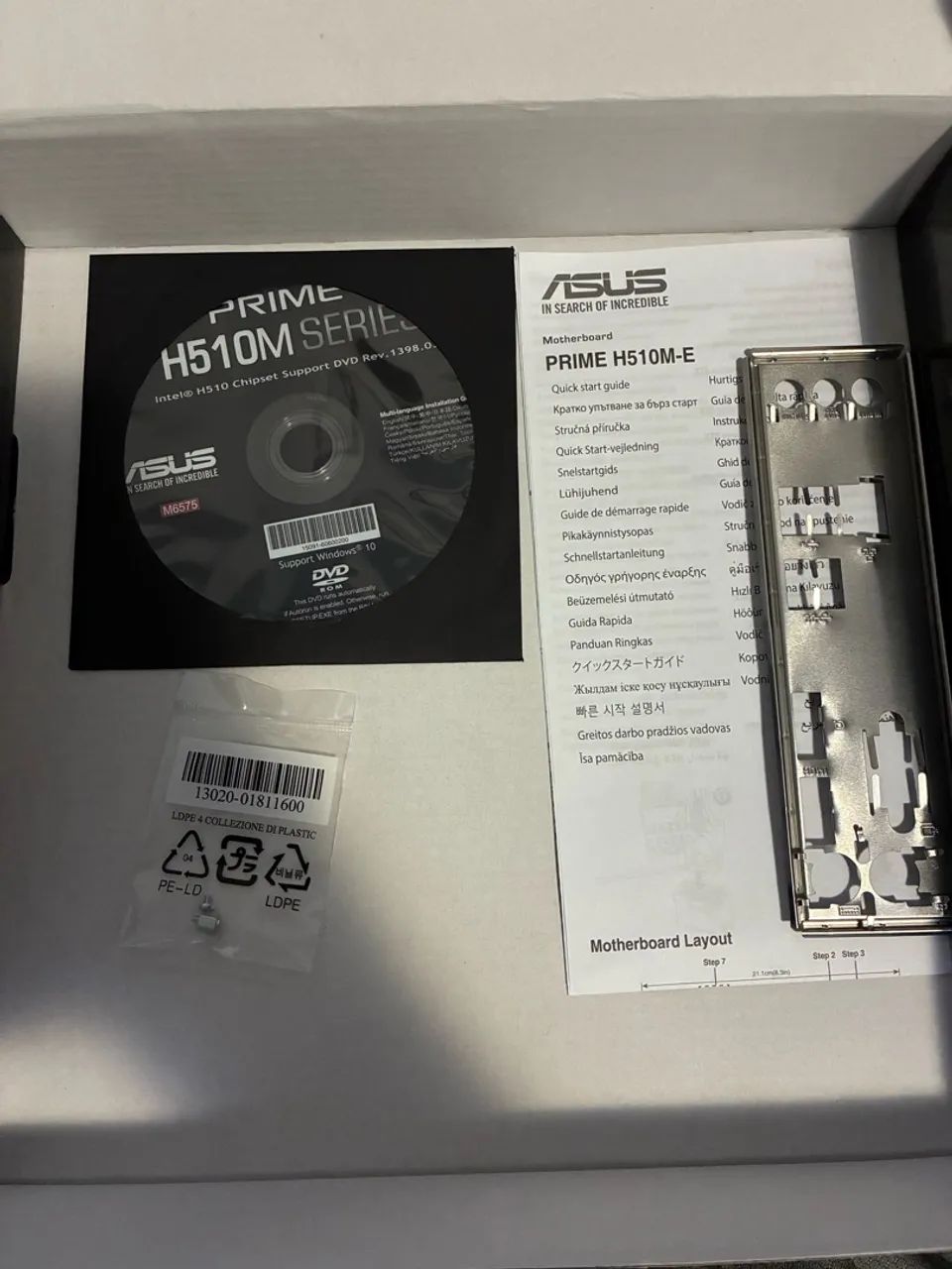 PLACA MÃE ASUS PRIME H510-E INTEL - Foto 4