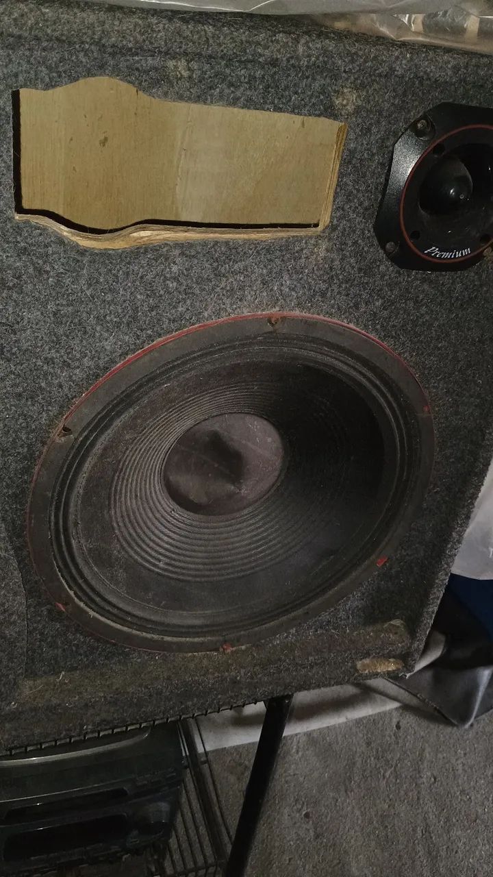 Amplificador ,e mesa 8 canais e uma caixa de 15 polegadas,, mais twitter. - Foto 2