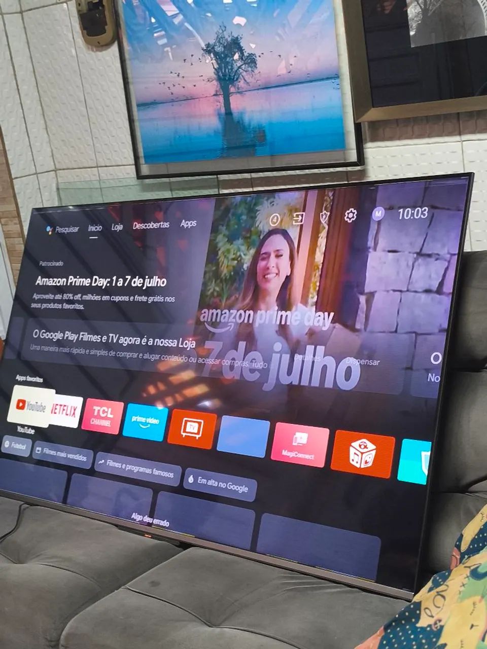 TV TCL 65 polegadas