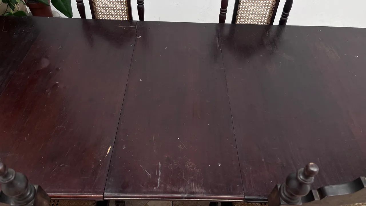 Relíquia! Mesa Antiga de Madeira - Foto 5
