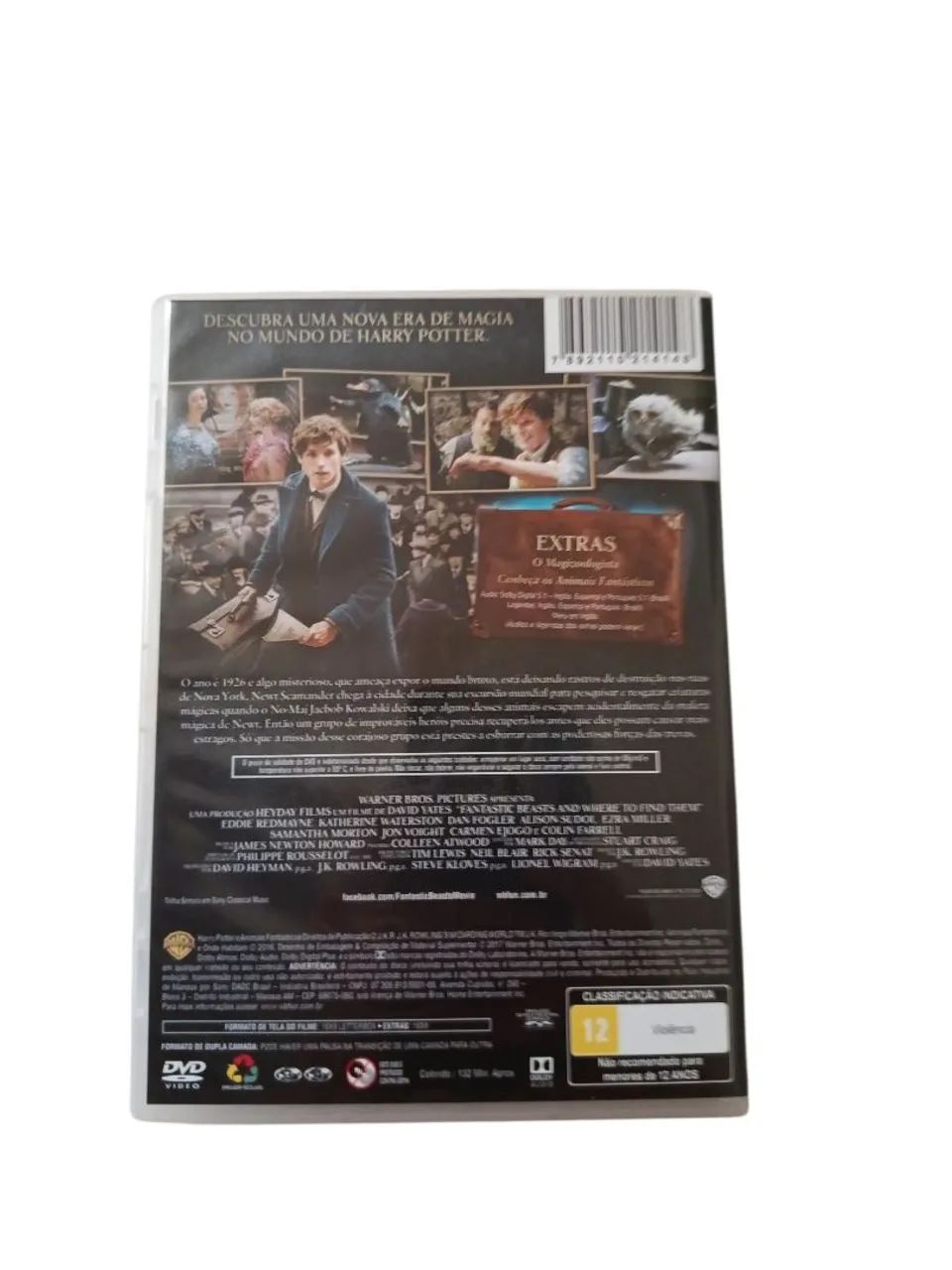 Dvd Animais Fantásticos e onde habitam. - Foto 2
