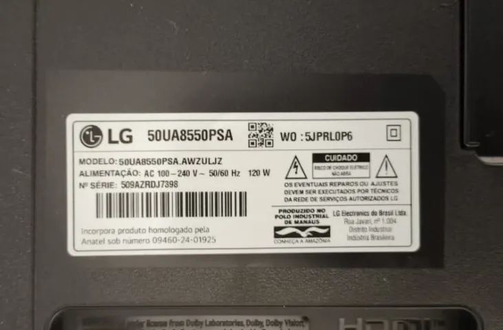 SMART TV LG 50" 4K - SEMINOVA - Foto 3