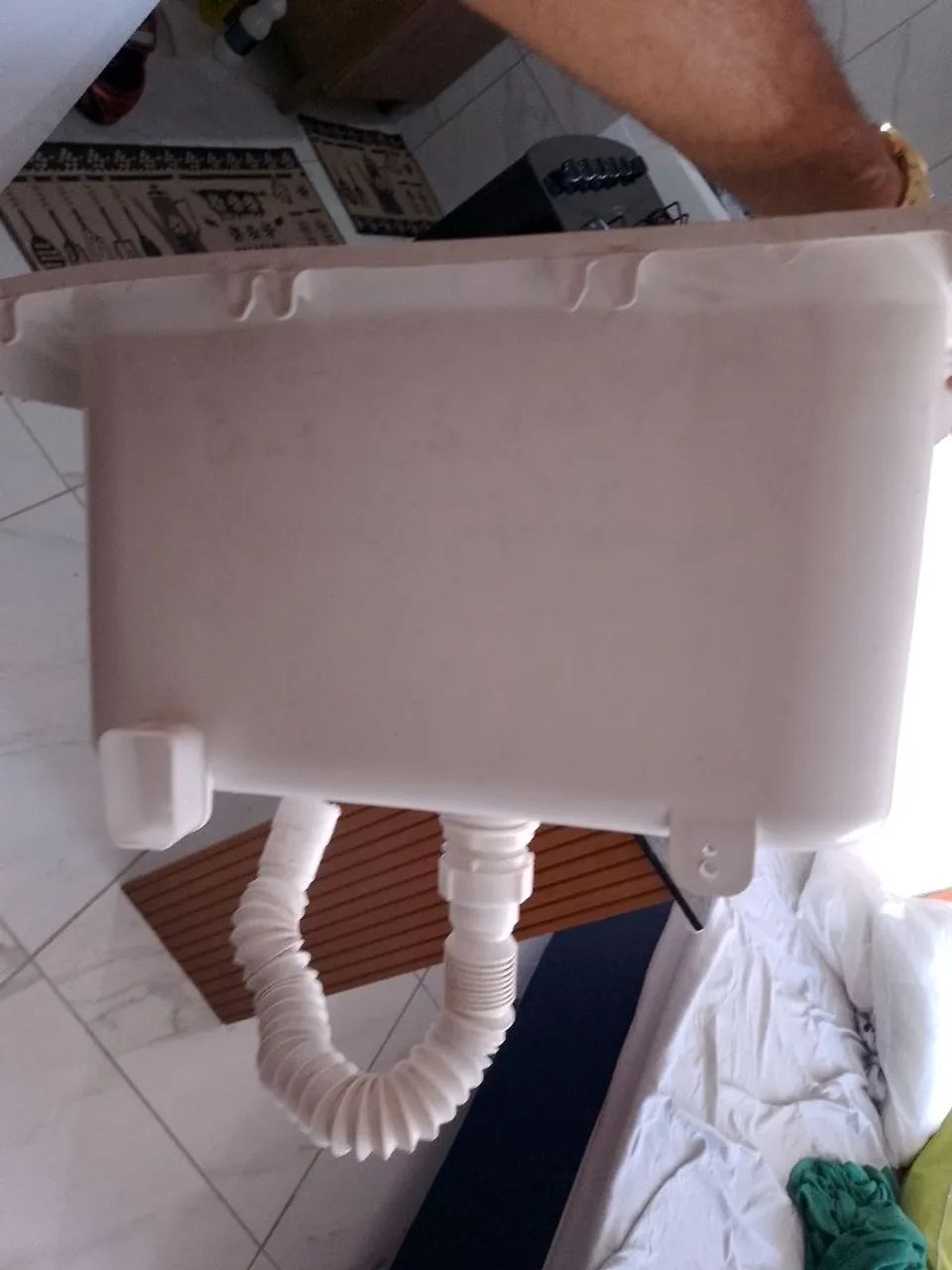 Tanque plastico para lavar roupas - Foto 4