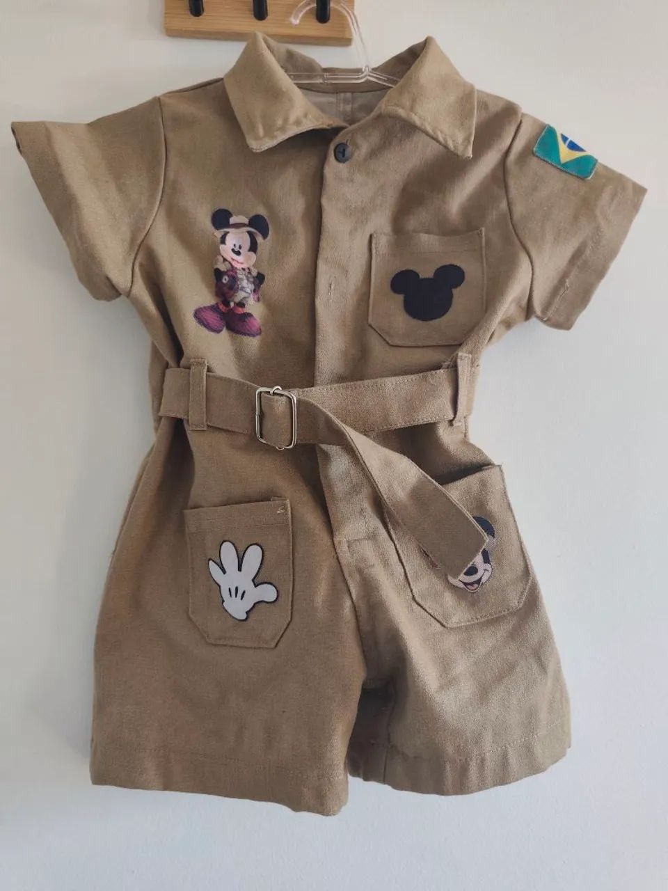 Roupa Mickey Safari