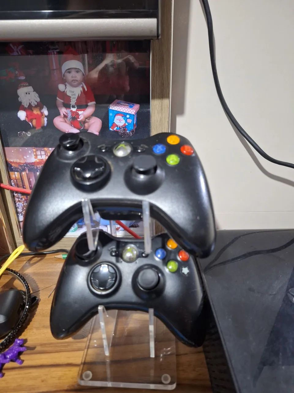 Xbox 360, 2 controles e kinect, 60 jogos - Foto 2