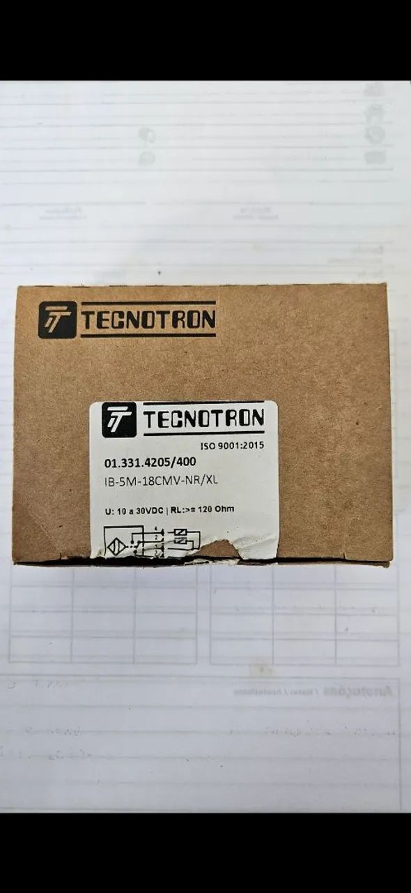 Sensor indutivo.