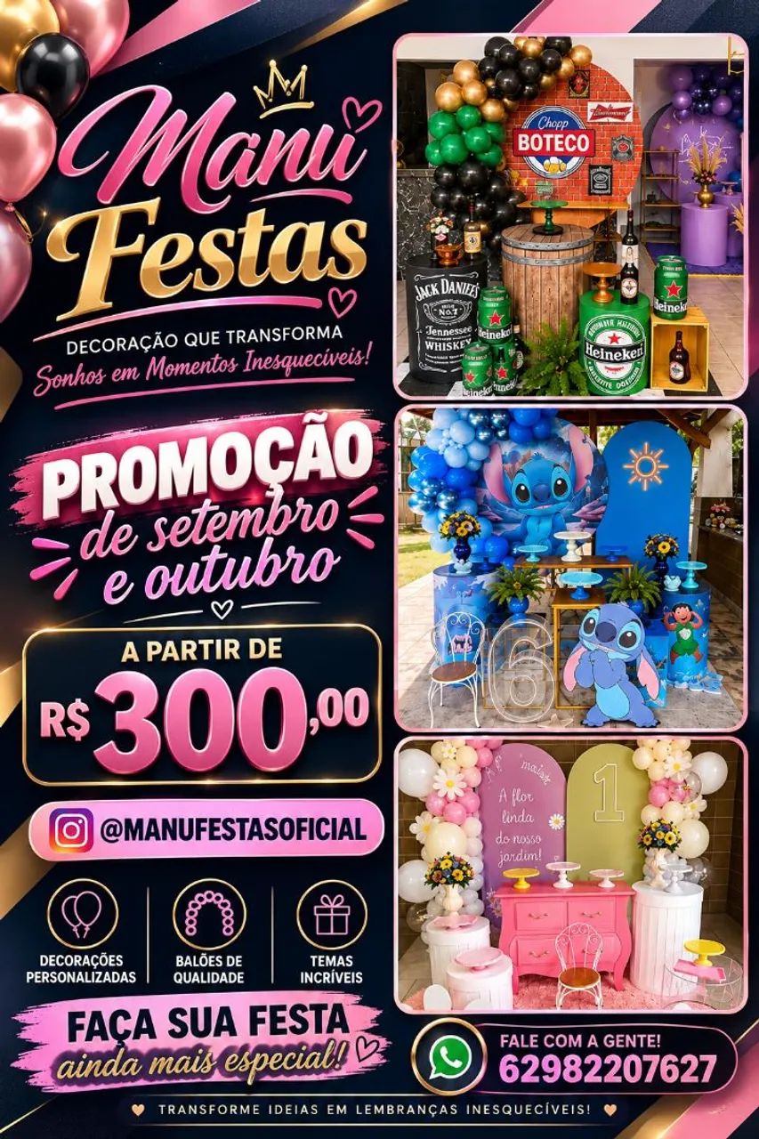 Decoração de festa