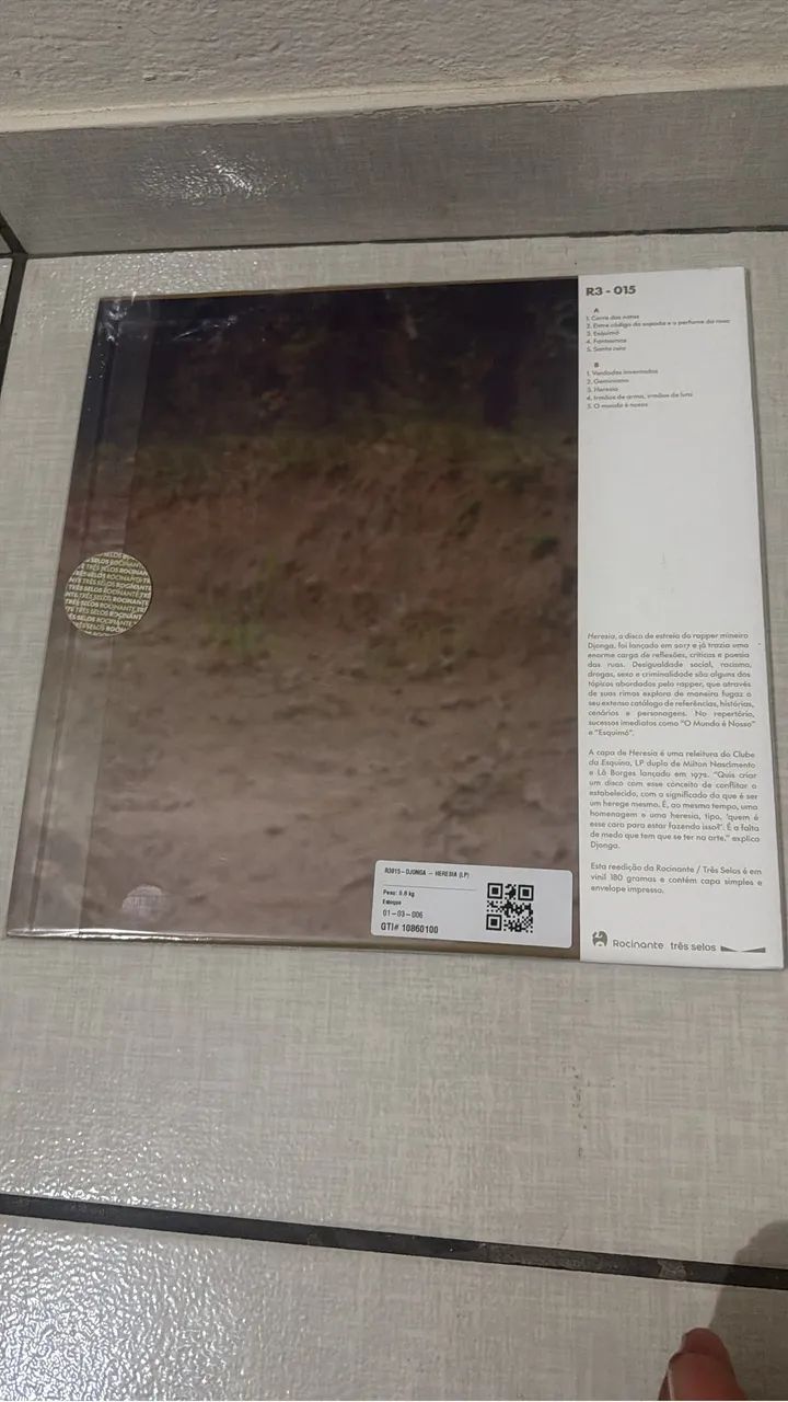 Disco de Vinil Djonga- Heresia  - Foto 2