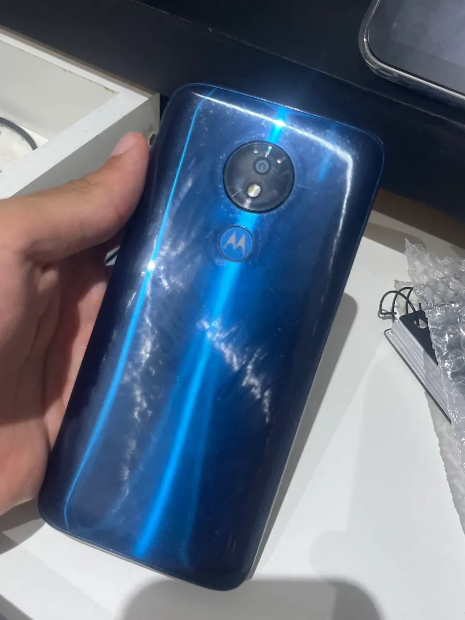 Moto G7 Power leia o anuncio