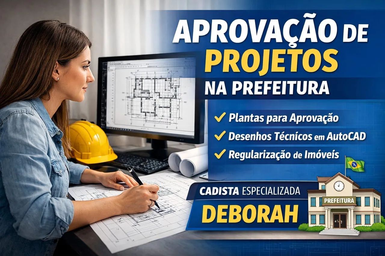 Aprovação de projetos na prefeitura (garantido) 