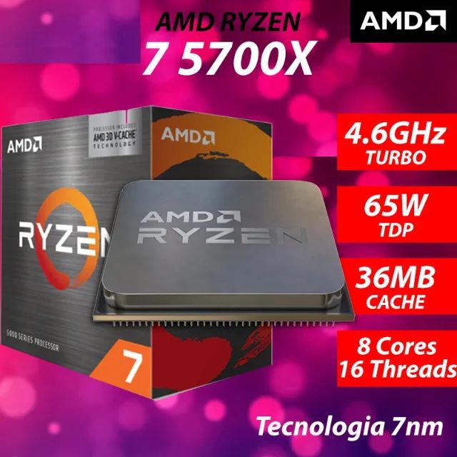 Processador Ryzen 7 5700x