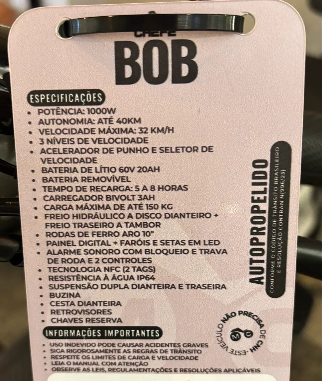 Moto chef BOB - Foto 4