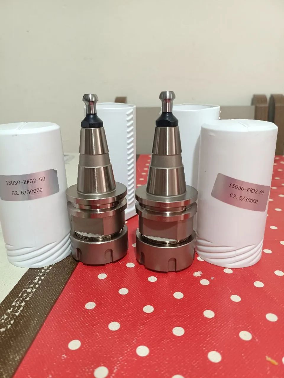 Suporte Mandril ISO 30 Pinça ER32 60mm Router CNC - Máquinas para
