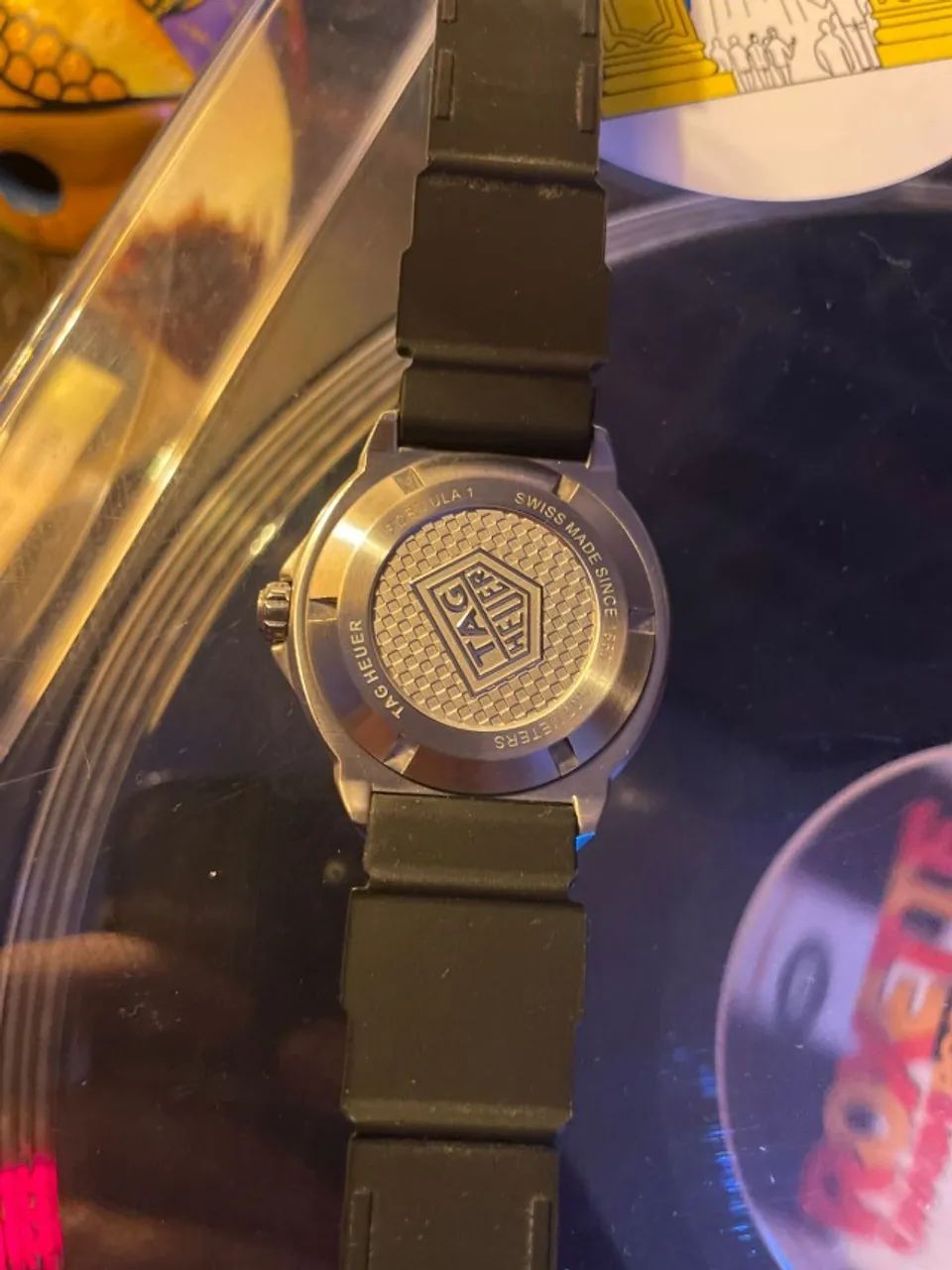 Relógio TAG HEUER FORMULA 1 AUTOMÁTICO PULSEIRA PRETA - Foto 2