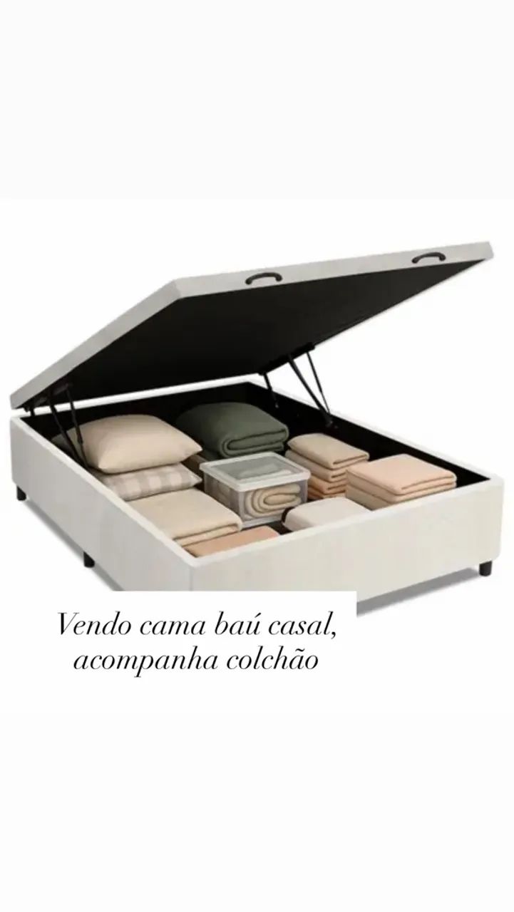 Cama baú acompanha colchão  - Foto 2
