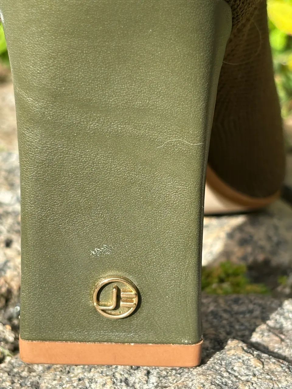 Bota Feminina Jorge Bischoff Knit Verde militar - Foto 2