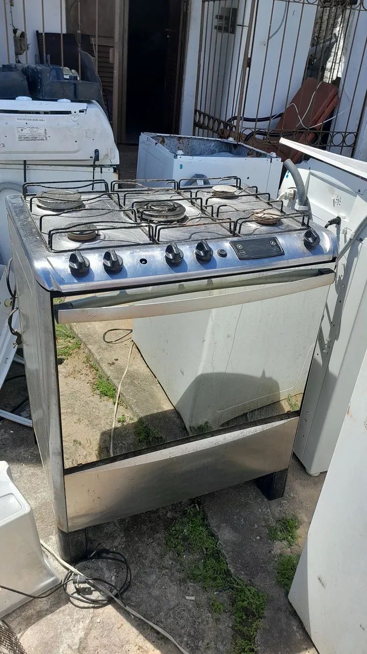 Fogão de 5 bocas espelhado  - Foto 2