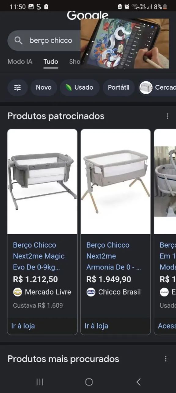 Berço Chicco Next To Me para bebês  - Foto 4