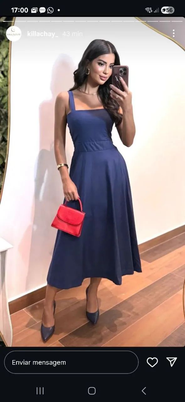 Vestido em algodão tam 38 ao 42 - Foto 2