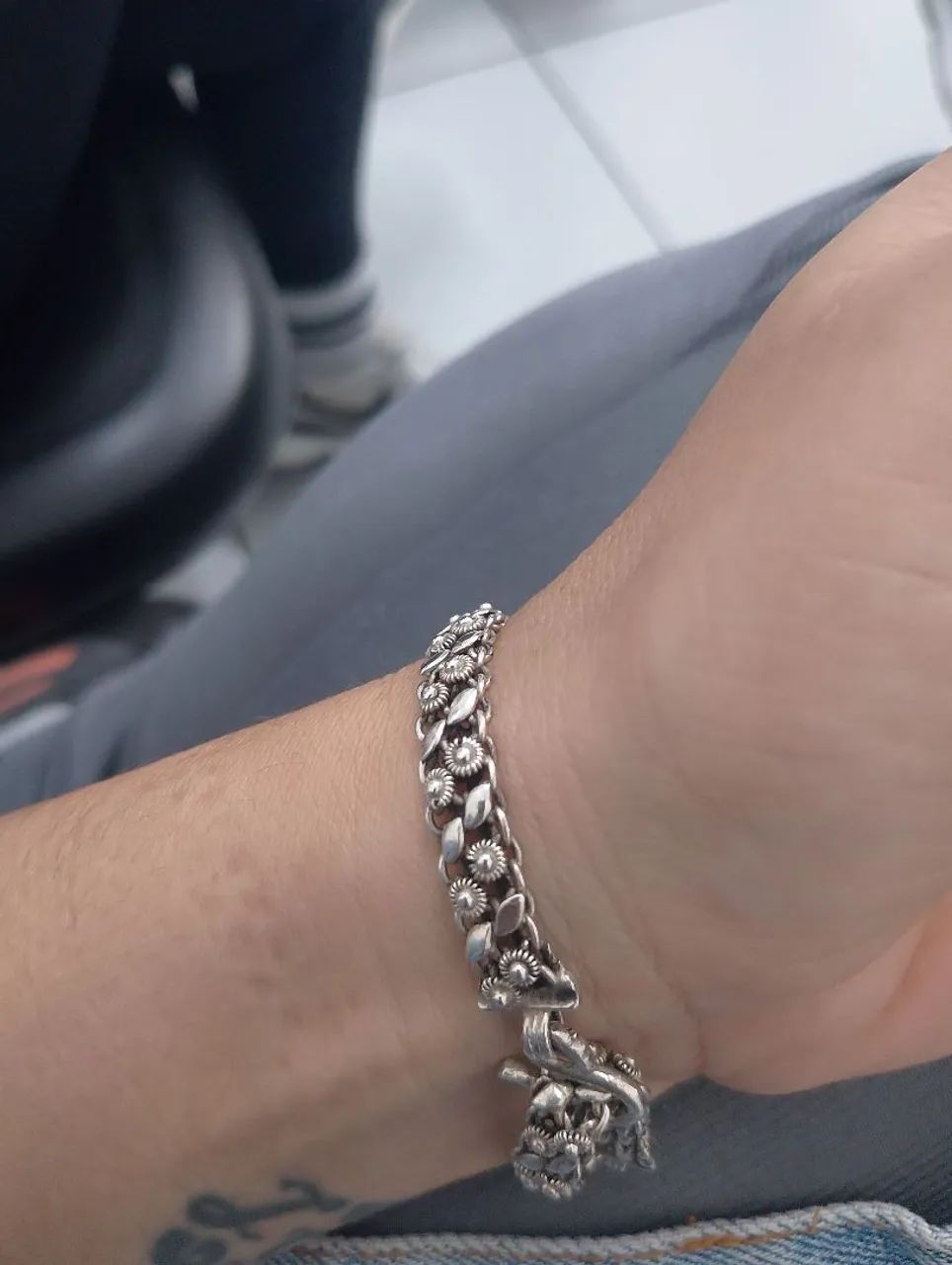 Pulseira prata bale
