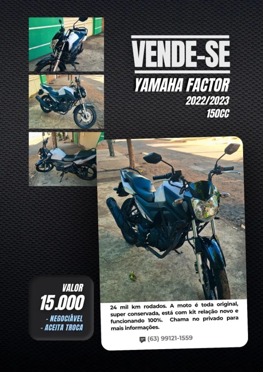 Yamaha Factor 2022/23 Branca
