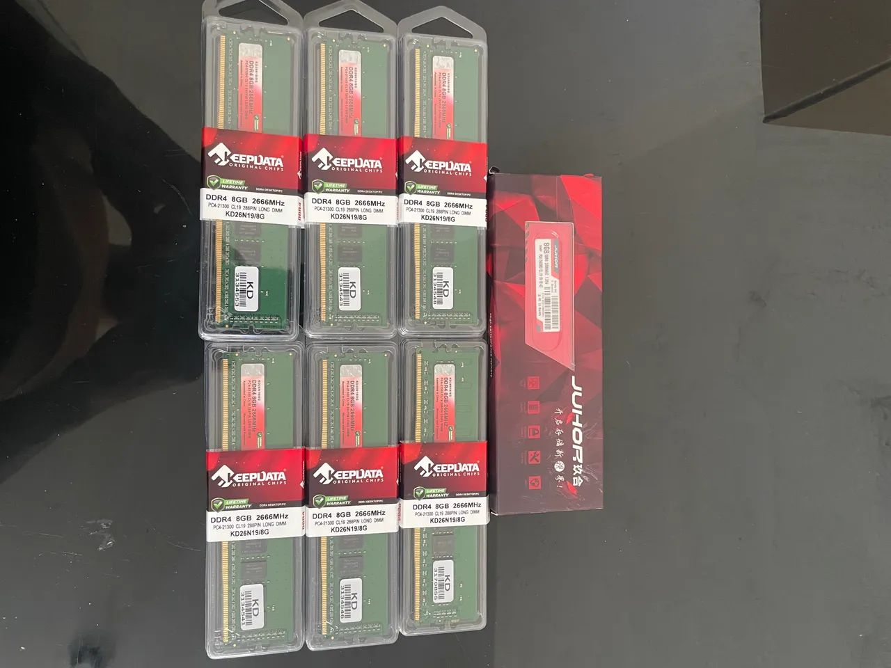 MEMÓRIA RAM 8GB DDR4 NOVAS+ENTREGA GRÁTIS 