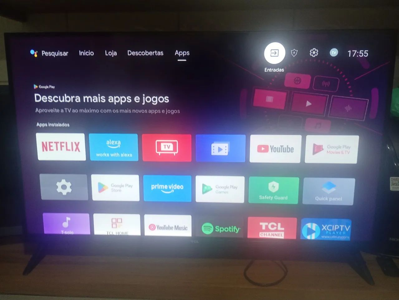 Smart Tv Tcl 32 Polegadas Led Android - Foto 2