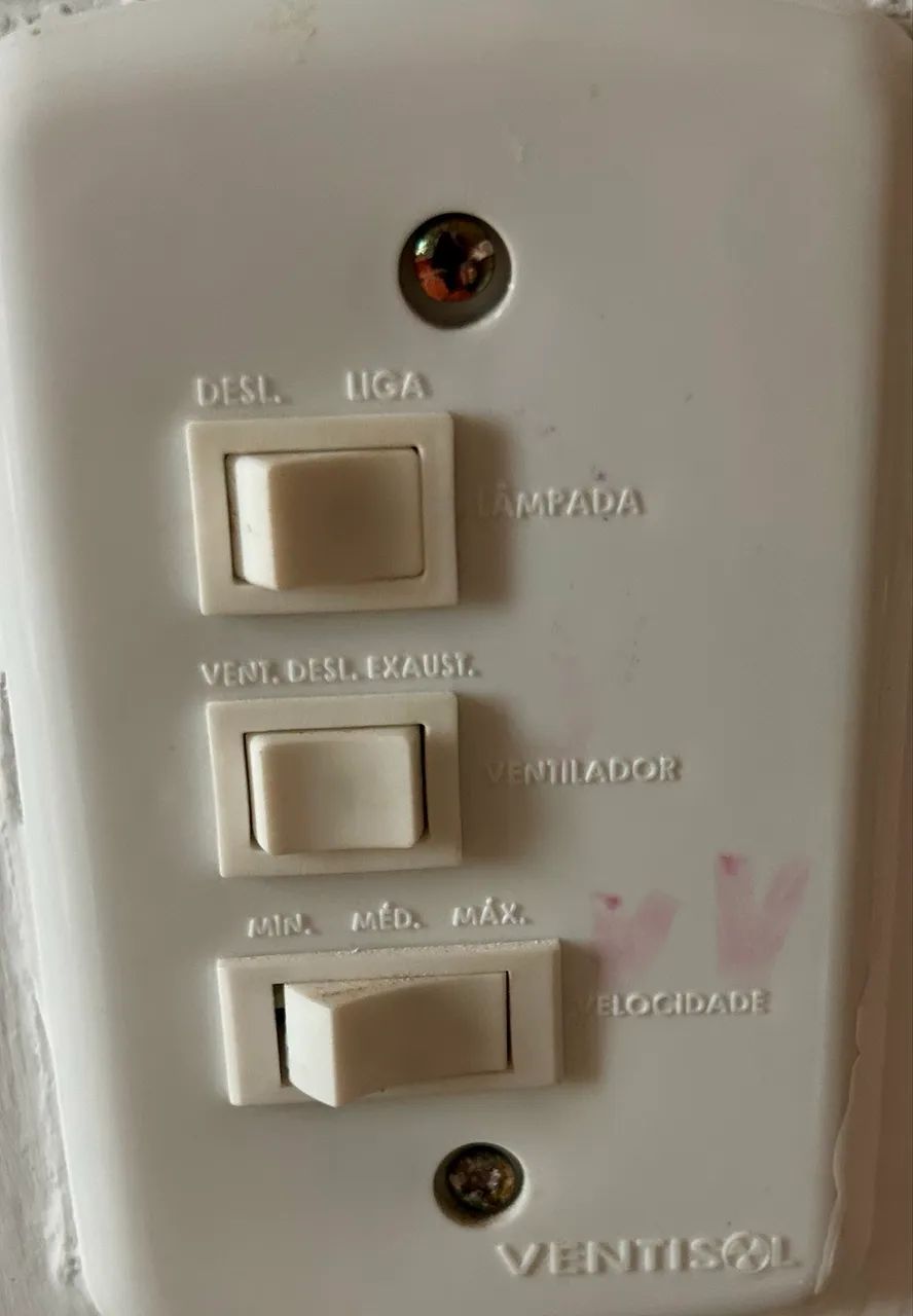 Ventilador de teto com luminária  - Foto 2