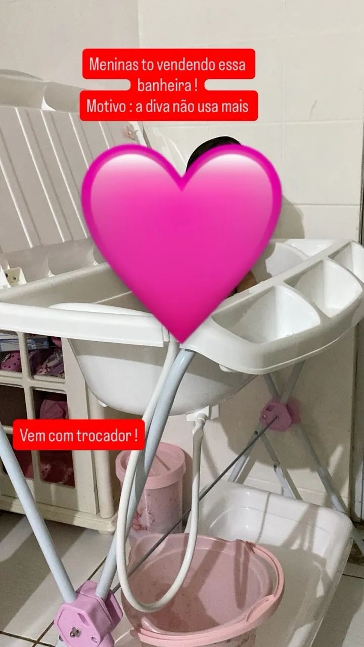 Banheira pra bebê menina