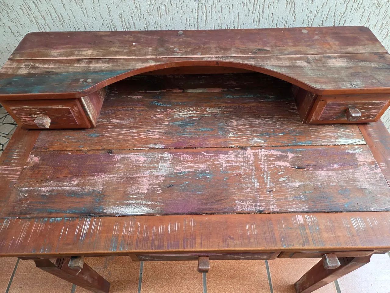 Mesa maciça em péroba rosa - Foto 3