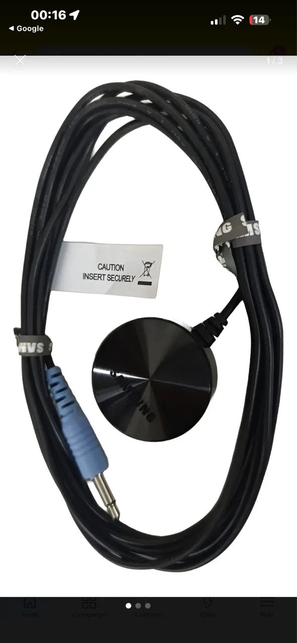 Cabo Extensor Ir Compatível C/ Tv Samsung - .,Bn96-31644a 0 - Foto 2